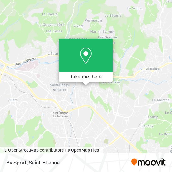 Bv Sport map