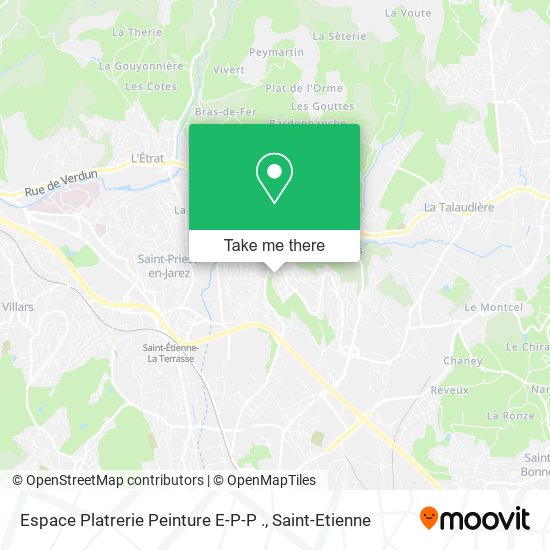 Espace Platrerie Peinture E-P-P . map