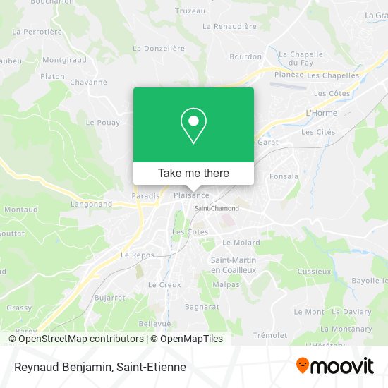 Reynaud Benjamin map