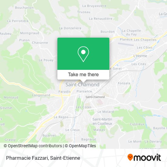 Pharmacie Fazzari map