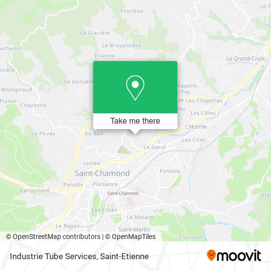 Mapa Industrie Tube Services