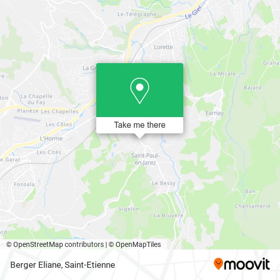 Berger Eliane map