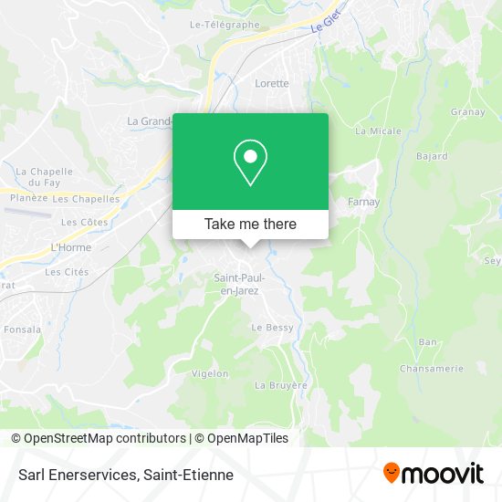 Sarl Enerservices map