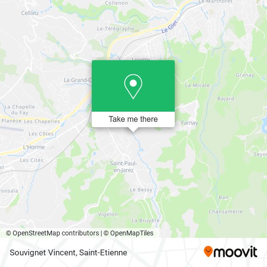 Souvignet Vincent map