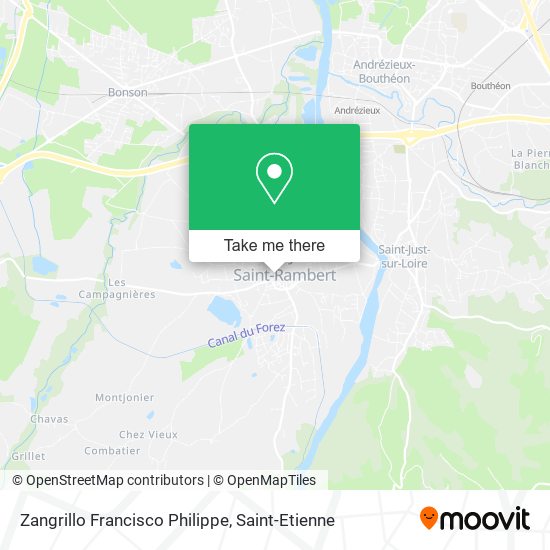 Zangrillo Francisco Philippe map