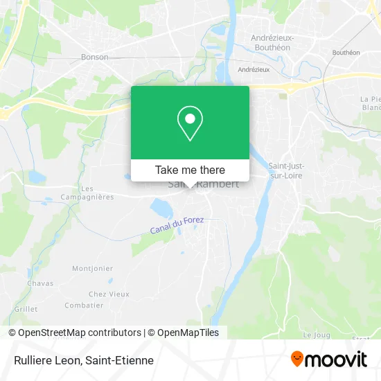 Rulliere Leon map