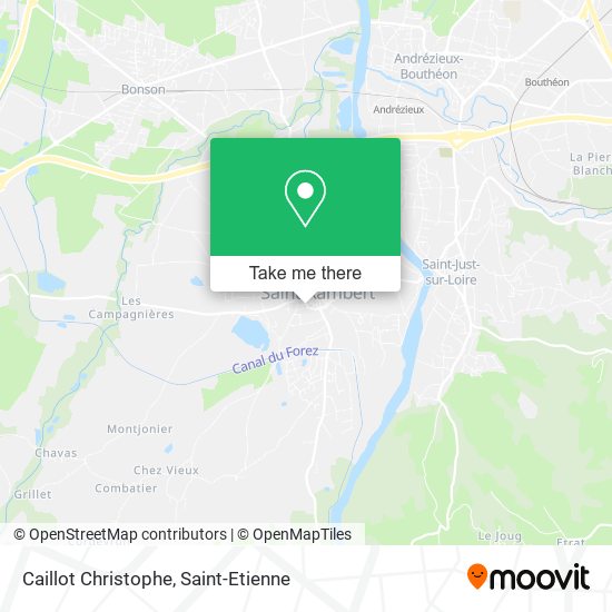 Caillot Christophe map