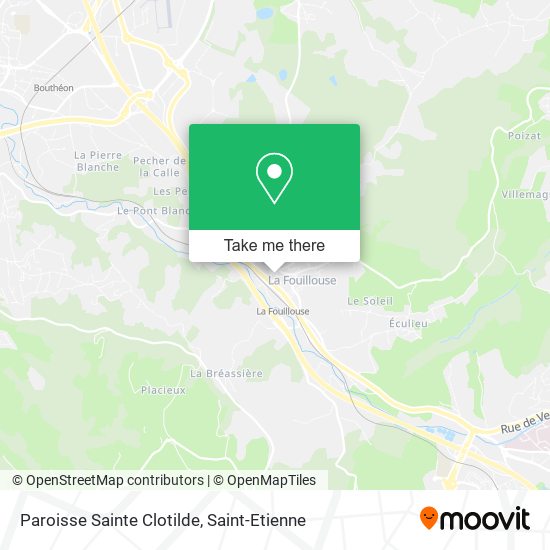 Paroisse Sainte Clotilde map