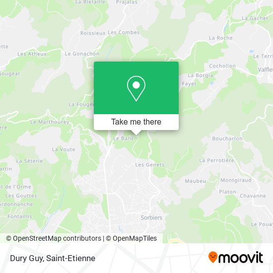 Dury Guy map