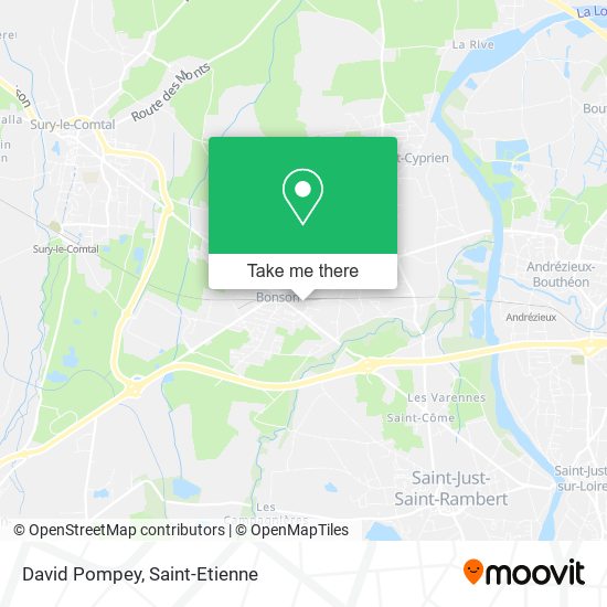 Mapa David Pompey