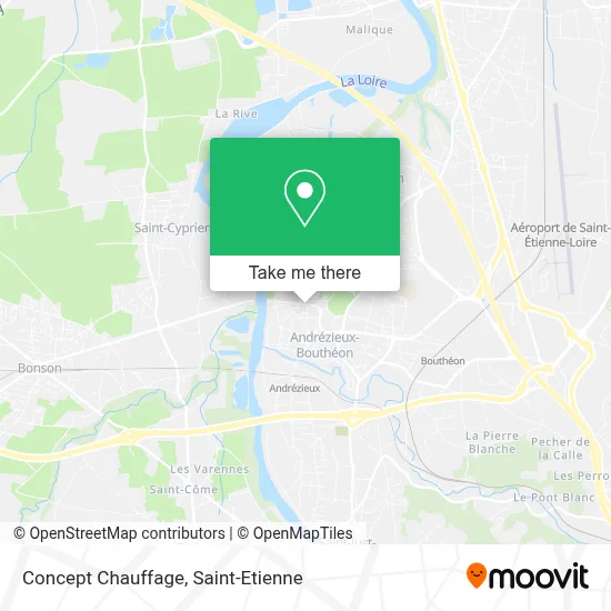 Concept Chauffage map