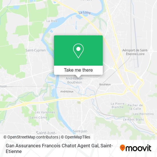 Mapa Gan Assurances Francois Chatot Agent Gal
