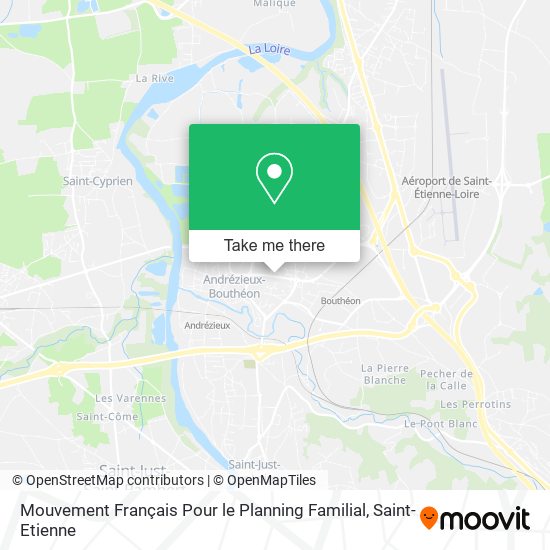 Mouvement Français Pour le Planning Familial map