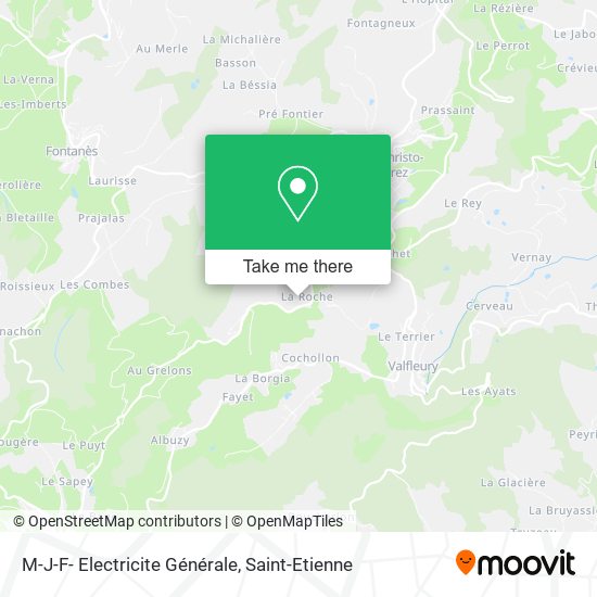 M-J-F- Electricite Générale map