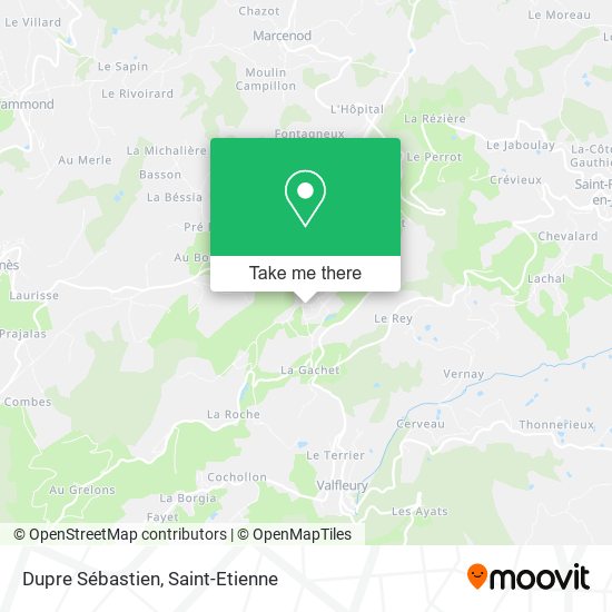 Dupre Sébastien map