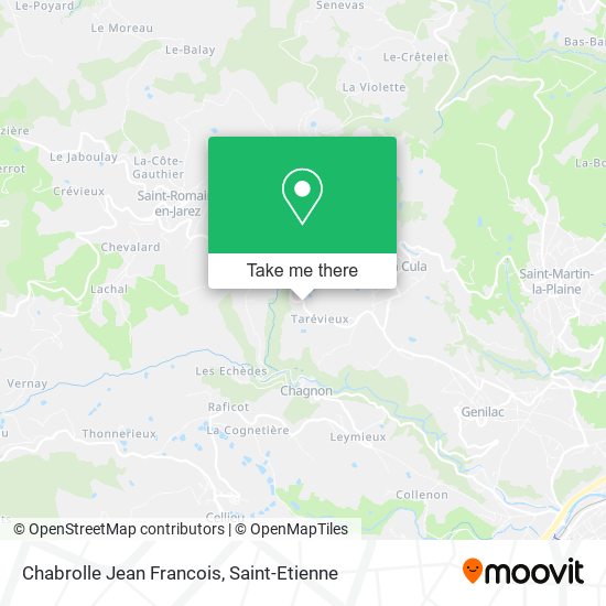 Chabrolle Jean Francois map