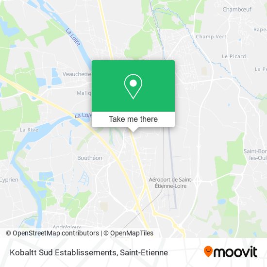 Kobaltt Sud Establissements map