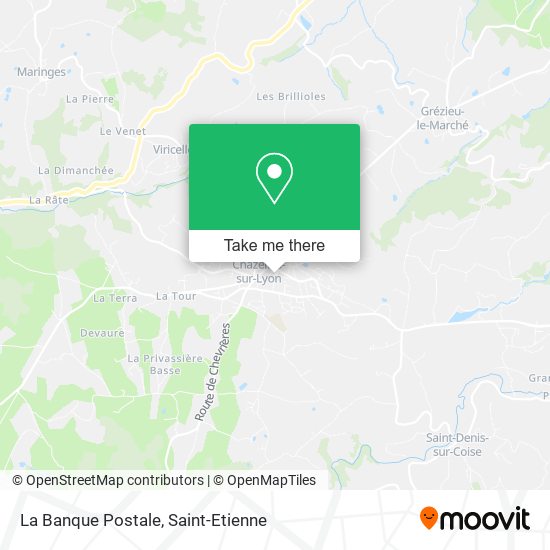 La Banque Postale map