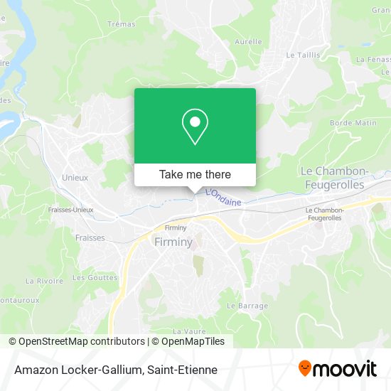 Amazon Locker-Gallium map