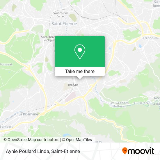 Aynie Poulard Linda map