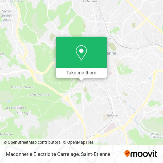 Maconnerie Electricite Carrelage map