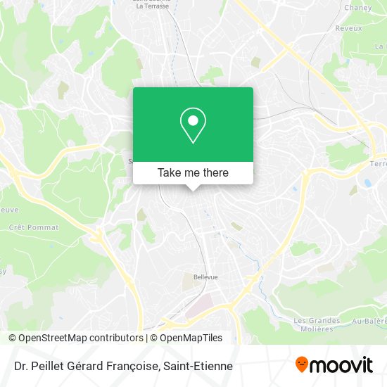 Dr. Peillet Gérard Françoise map