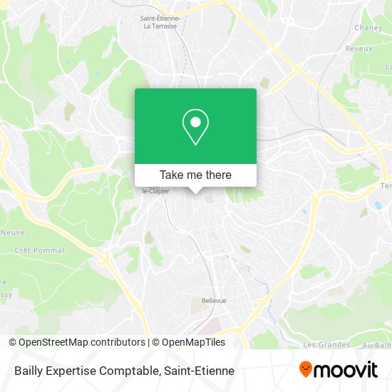 Bailly Expertise Comptable map
