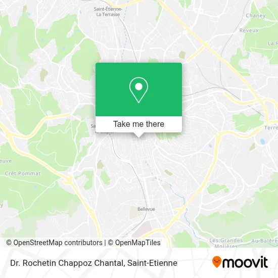 Dr. Rochetin Chappoz Chantal map