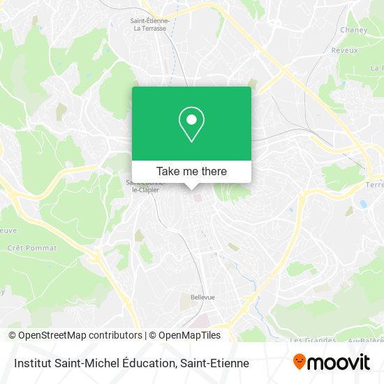 Institut Saint-Michel Éducation map