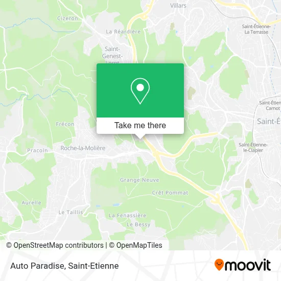 Auto Paradise map