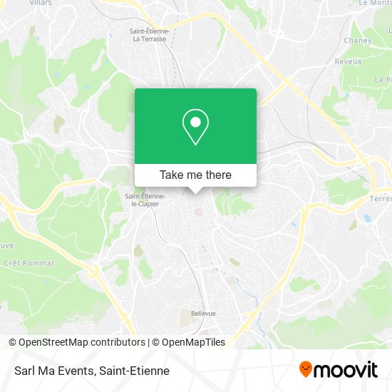 Sarl Ma Events map