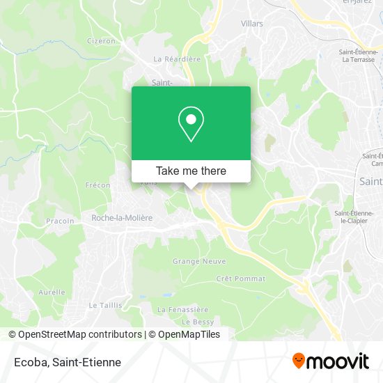 Ecoba map