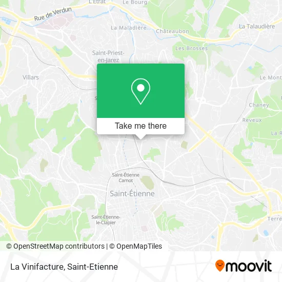 La Vinifacture map