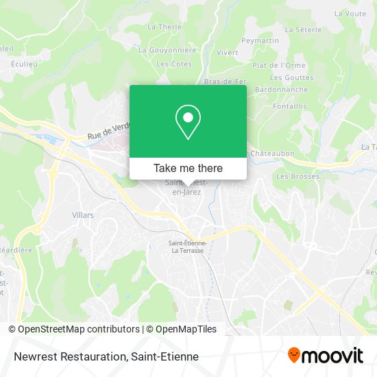 Newrest Restauration map