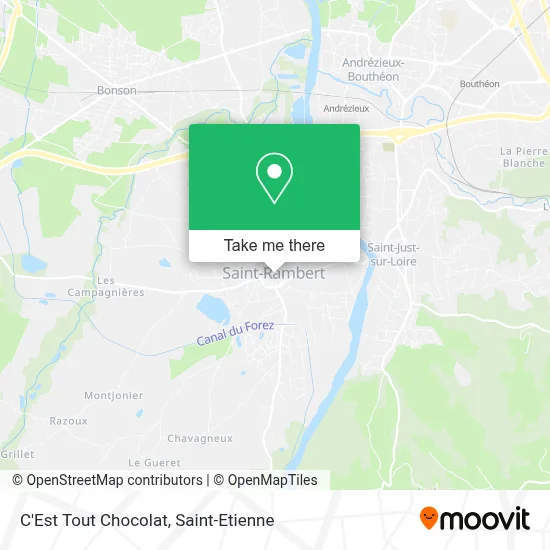 C'Est Tout Chocolat map