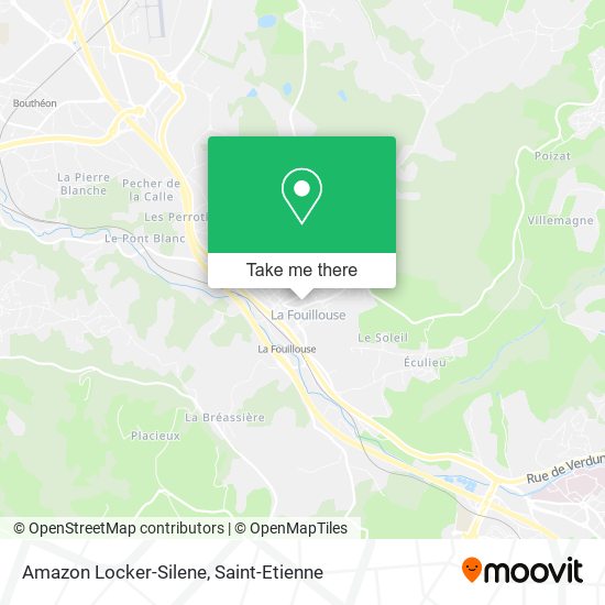 Amazon Locker-Silene map