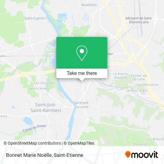 Bonnet Marie Noëlle map