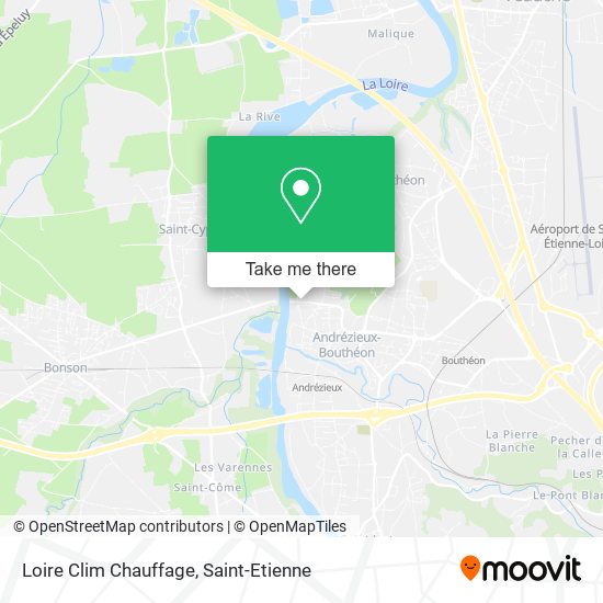 Loire Clim Chauffage map