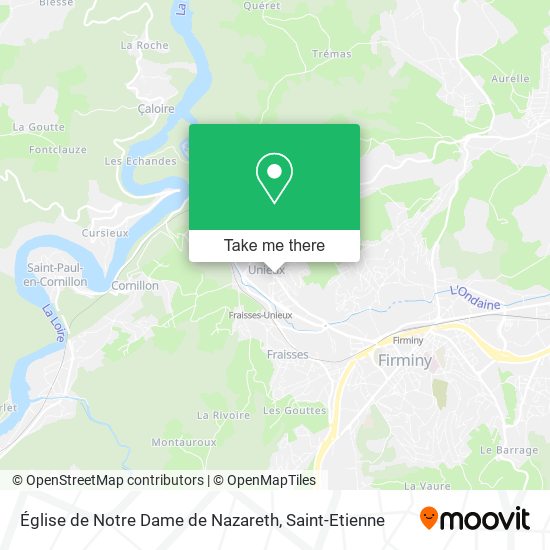 Église de Notre Dame de Nazareth map