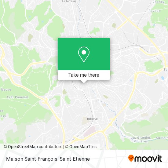 Maison Saint-François map