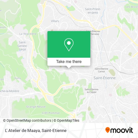 L' Atelier de Maaya map