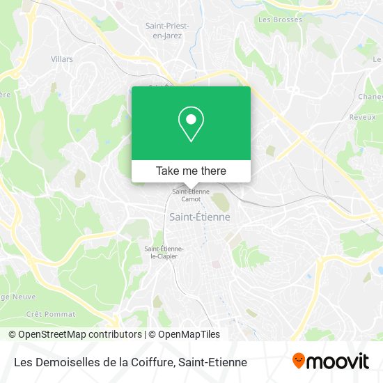 Les Demoiselles de la Coiffure map