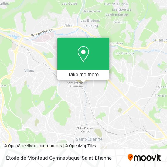 Étoile de Montaud Gymnastique map
