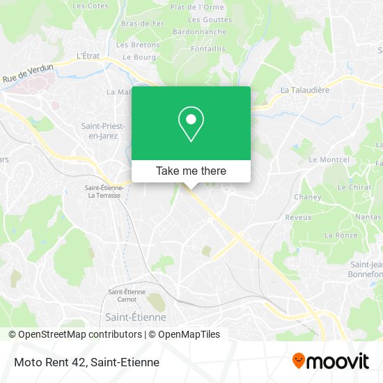 Mapa Moto Rent 42