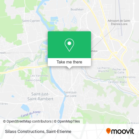 Silass Constructions map