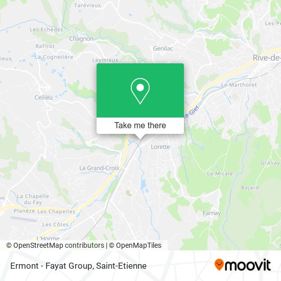 Ermont - Fayat Group map