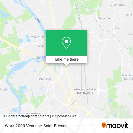 Work 2000 Veauche map