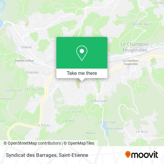 Syndicat des Barrages map