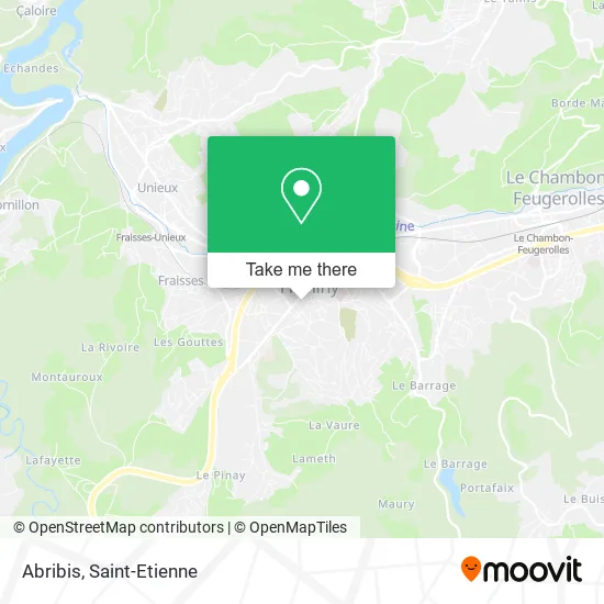 Abribis map