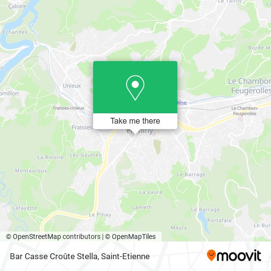 Bar Casse Croûte Stella map